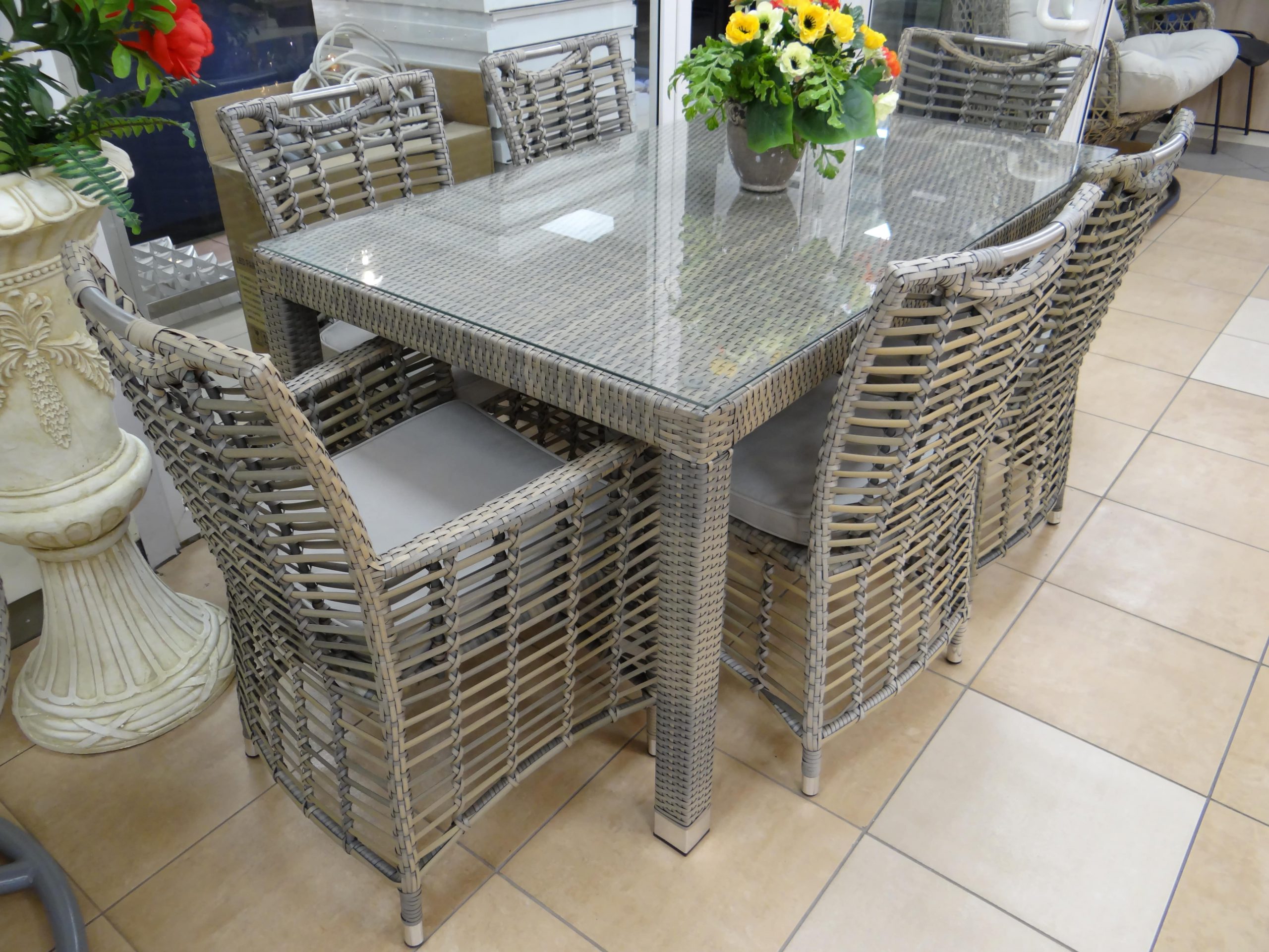 Dārza mēbeļu komplekts 7005-2 (6001-2,6002-2)