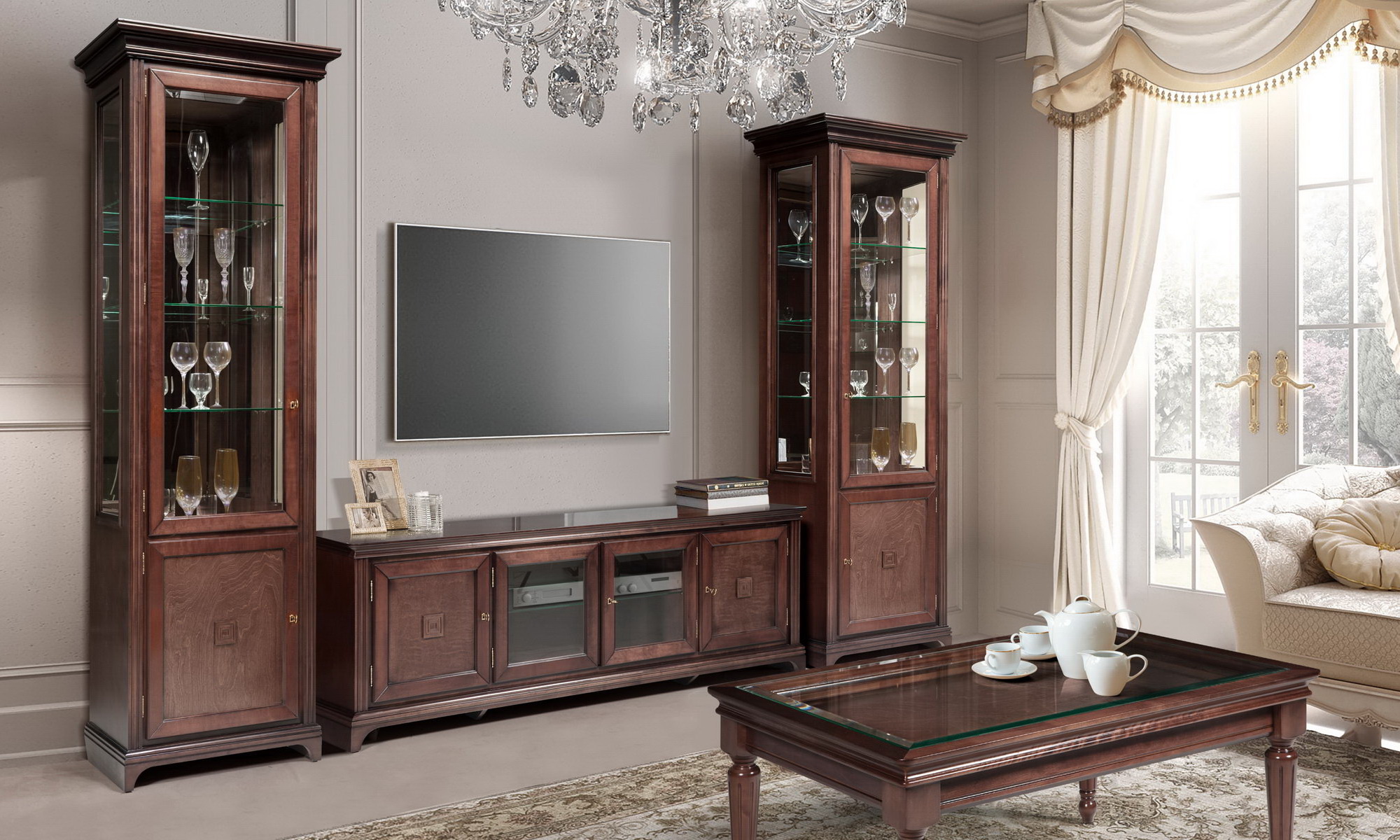 Vitrīna ''LEVANTI" GM6611 Lab.